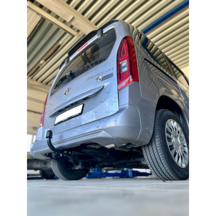 Towbar, Auto-Hak, Semi-Detachable System, Toyota ProAce City / City Verso 2020 - 2024 - EDK.ro