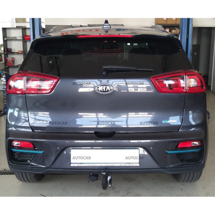 Vertical Detachable Towbar with Key, GDW, Kia e-Niro 2019 - 2022 - EDK.ro