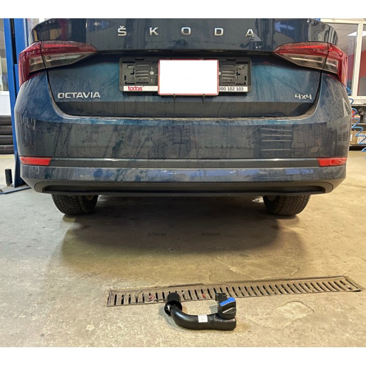 Towbar, Auto-Hak, Vertical Detachable System, Škoda Octavia 2020 - 2023 - EDK.ro