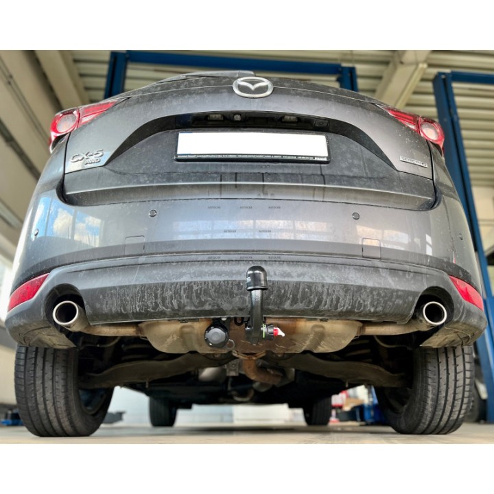 Cârlig de Remorcare Detașabil Vertical cu Cheie, ORIS / Bosal AdBlue, Mazda CX 5 2017 - 2021 - EDK.ro