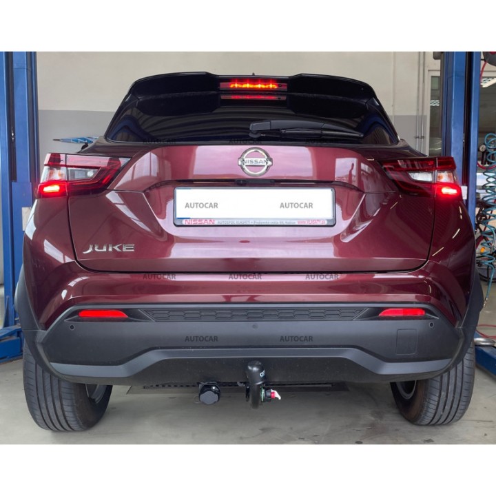 Vertical Detachable Towbar with Key, ORIS / Bosal F16, Nissan Juke 2019 - Present - EDK.ro