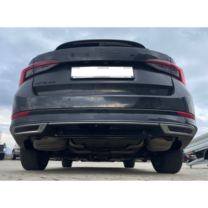 Cârlig de Remorcare Detașabil Vertical cu Cheie, Westfalia Automotive IV, Škoda Octavia 2020 - 2023 - EDK.ro