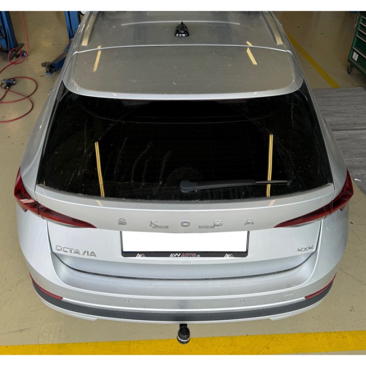 Cârlig de Remorcare Detașabil Vertical cu Cheie, Westfalia Automotive IV, Škoda Octavia 2020 - 2023 - EDK.ro