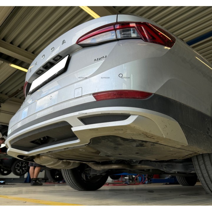 Vertical Detachable Towbar with Key, Westfalia Automotive IV, Škoda Octavia 2020 - 2023 - EDK.ro