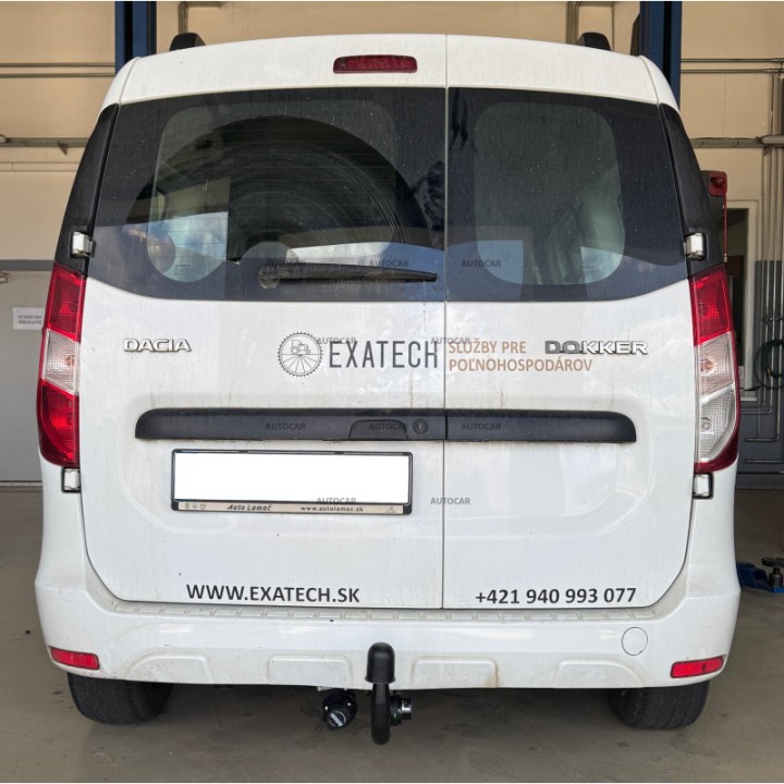 Towbar, Auto-Hak, Vertical Detachable System, Dacia Dokker 2012 - Present - EDK.ro