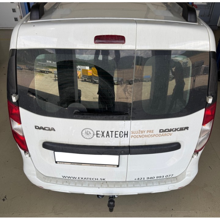 Towbar, Auto-Hak, Vertical Detachable System, Dacia Dokker 2012 - Present - EDK.ro