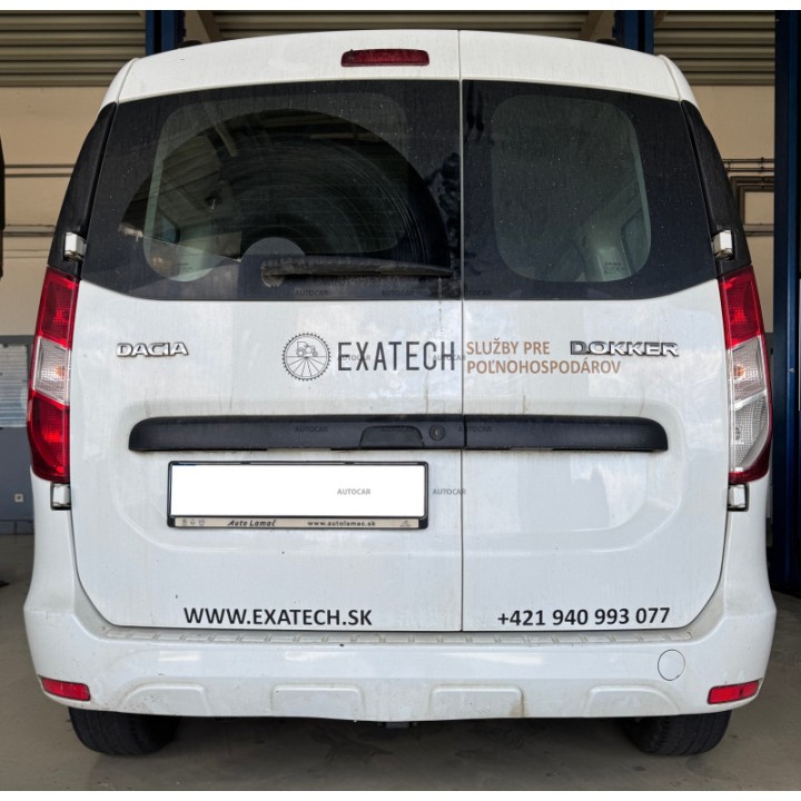 Towbar, Auto-Hak, Vertical Detachable System, Dacia Dokker 2012 - Present - EDK.ro