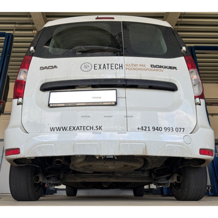 Towbar, Auto-Hak, Vertical Detachable System, Dacia Dokker 2012 - Present - EDK.ro