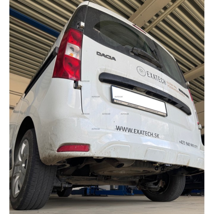 Towbar, Auto-Hak, Vertical Detachable System, Dacia Dokker 2012 - Present - EDK.ro
