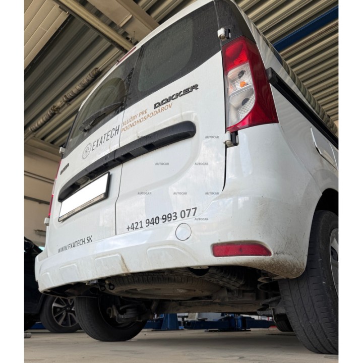 Cârlig de Remorcare, Auto-Hak, Sistem Demontabil Vertical, Dacia Dokker 2012 - Prezent - EDK.ro