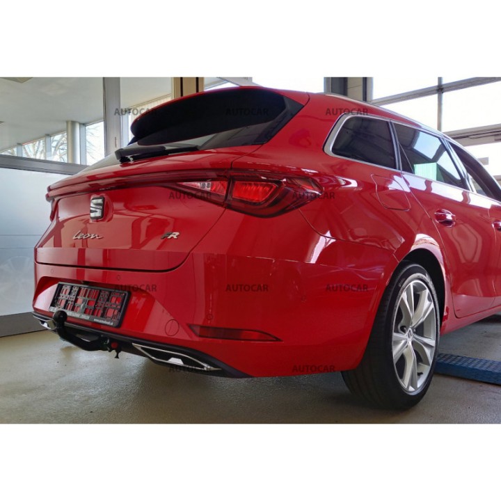 Cârlig de Remorcare Detașabil Vertical cu Cheie, Westfalia Automotive SportsTourer, Seat Leon 2020 - 2023 - EDK.ro