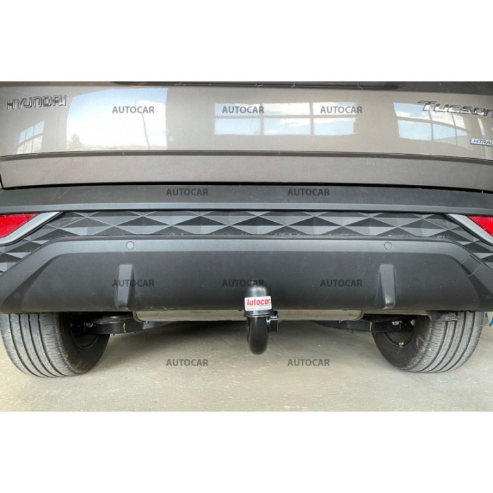Towbar, Auto-Hak, Vertical Detachable System, Hyundai Tucson 2020 - Present - EDK.ro