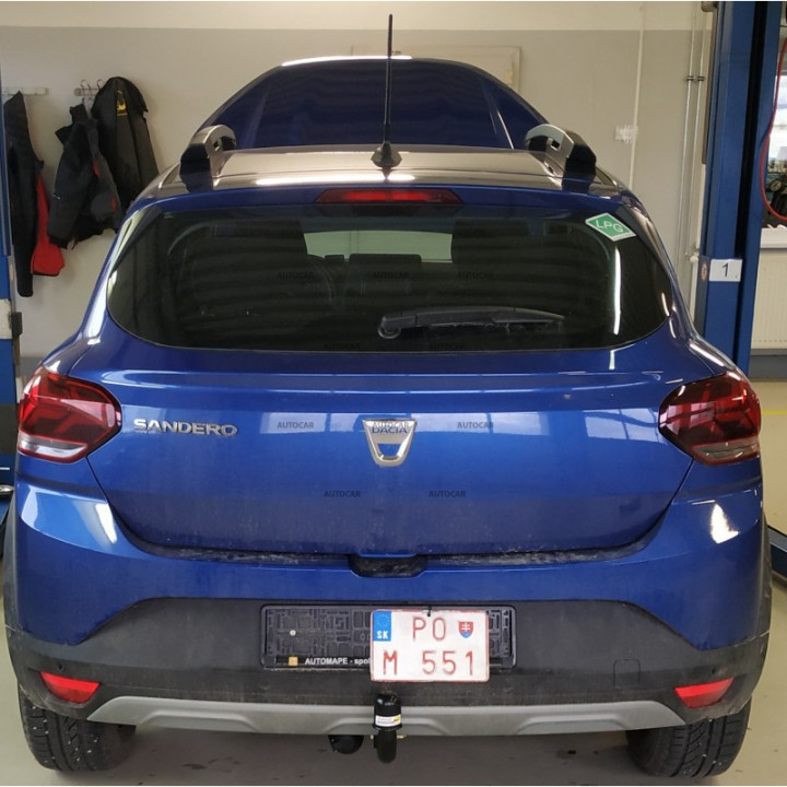 Towbar, Auto-Hak, Semi-Detachable System, Dacia Sandero Stepway 2020 - Present - EDK.ro