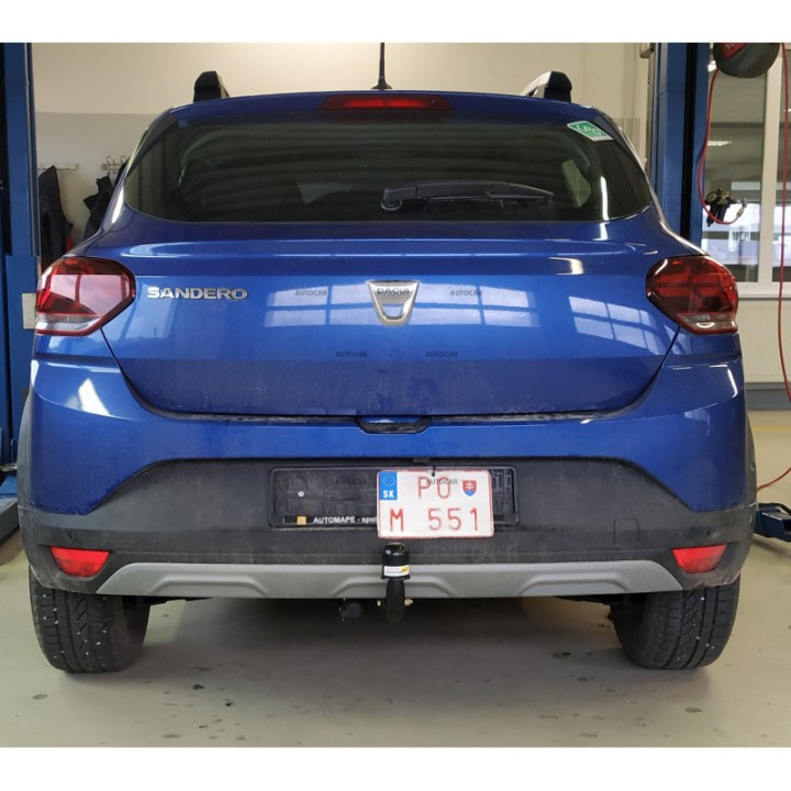 Cârlig de Remorcare, Auto-Hak, Sistem Semi-Demontabil, Dacia Sandero Stepway 2020 - Prezent - EDK.ro