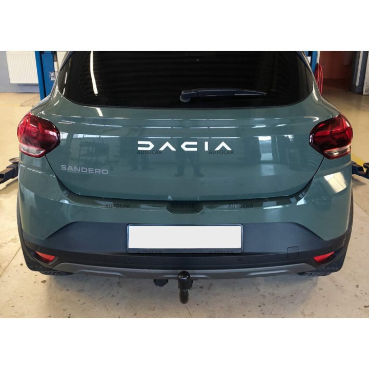 Cârlig de Remorcare, Auto-Hak, Sistem Demontabil Vertical, Dacia Sandero Stepway 2020 - Prezent - EDK.ro