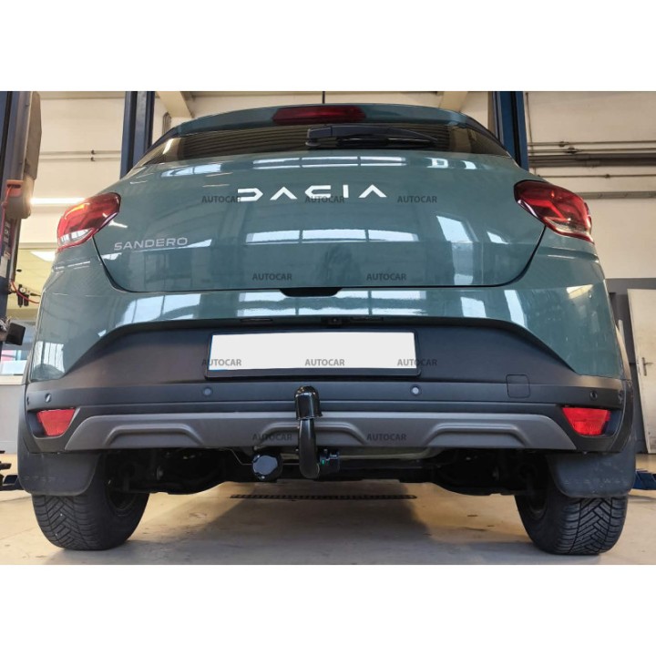 Cârlig de Remorcare, Auto-Hak, Sistem Demontabil Vertical, Dacia Sandero Stepway 2020 - Prezent - EDK.ro