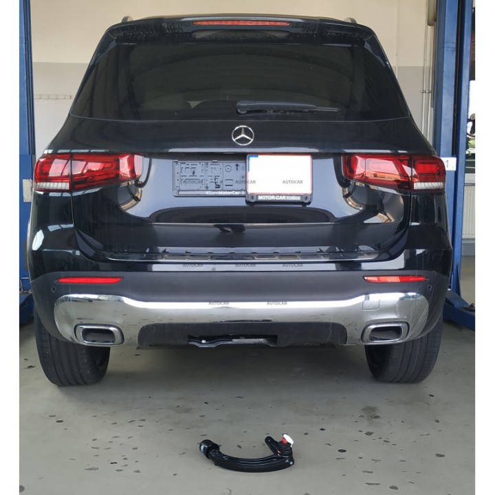 Cârlig de Remorcare Detașabil cu Cheie, ORIS / Bosal X247 FIX4BIKE, Mercedes-Benz GLB 2019 - Prezent - EDK.ro