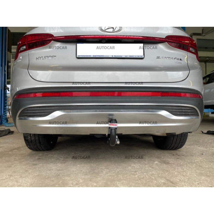 Cârlig de Remorcare Detașabil Vertical cu Cheie, GDW, Hyundai Santa Fe 2020 - 2024 - EDK.ro