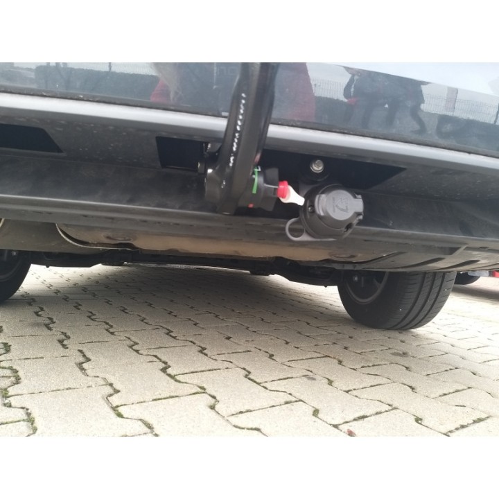 Vertical Detachable Towbar with Key, ORIS / Bosal VIII, Volkswagen Golf 2020 - Present - EDK.ro