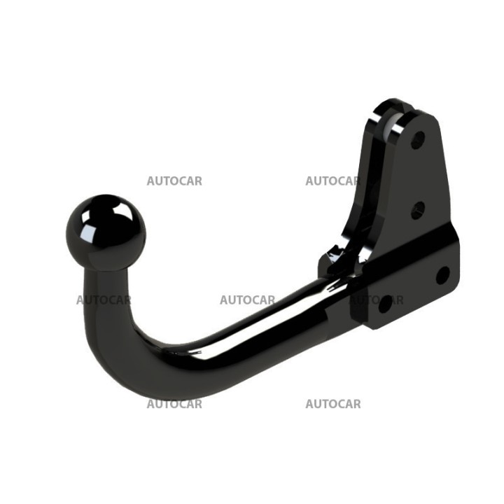 Cârlig de Remorcare Semi-Detașabil cu Șuruburi, GDW, Subaru Impreza 2007 - 2013 - EDK.ro