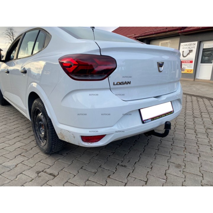 Towbar, Auto-Hak, Semi-Detachable System, Dacia Logan 2020 - Present - EDK.ro