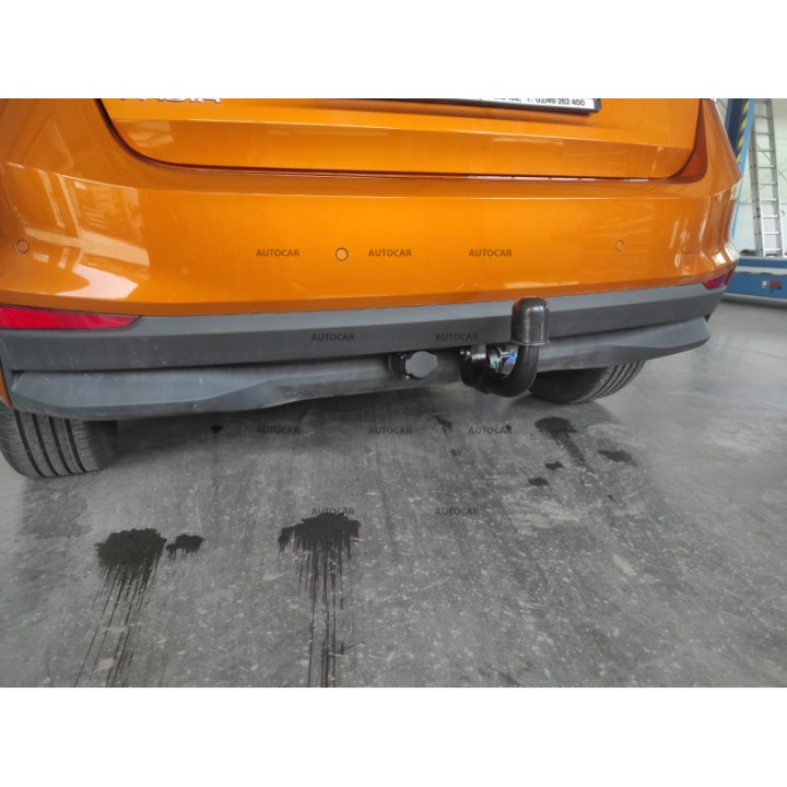 Towbar, Auto-Hak, Vertical Detachable System, Škoda Fabia 4-Door 2021 - Present - EDK.ro
