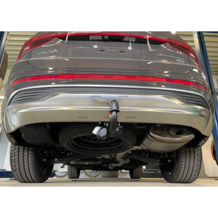 Cârlig de Remorcare, Auto-Hak, Sistem Demontabil Vertical, Hyundai Santa Fe 2020 - 2024 - EDK.ro