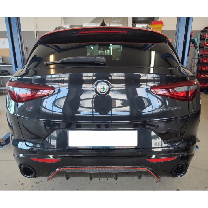 Cârlig de Remorcare Detașabil Vertical cu Cheie, Westfalia Automotive, Alfa Romeo Stelvio 2016 - Prezent - EDK.ro
