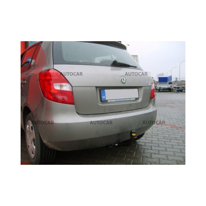 Cârlig de Remorcare, Auto-Hak, Sistem Semi-Demontabil, Škoda Fabia 5 Uși 2010 - 2014 - EDK.ro