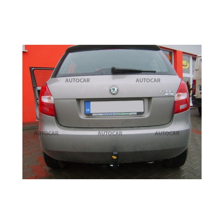 Cârlig de Remorcare, Auto-Hak, Sistem Semi-Demontabil, Škoda Fabia 5 Uși 2010 - 2014 - EDK.ro