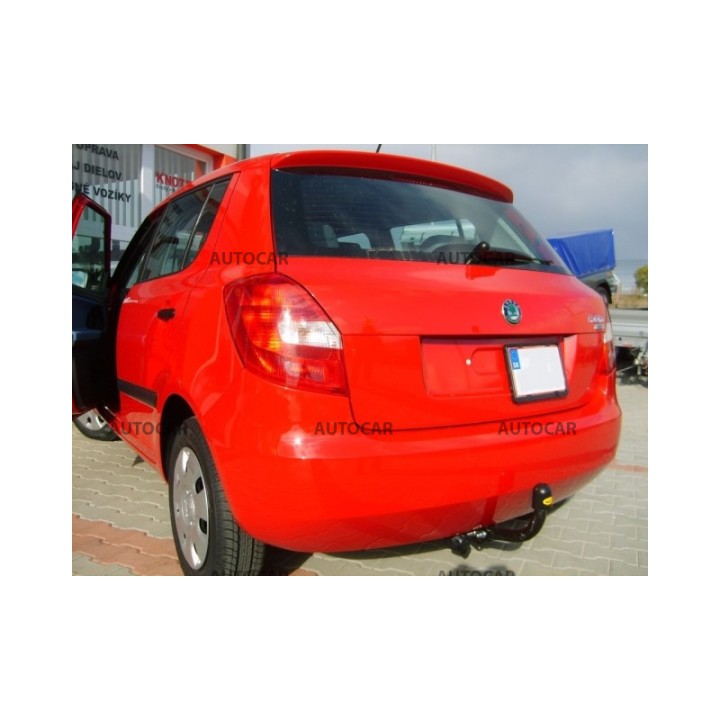Cârlig de Remorcare, Auto-Hak, Sistem Demontabil Automat, Škoda Fabia 5 Uși 2010 - 2014 - EDK.ro