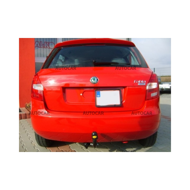 Cârlig de Remorcare, Auto-Hak, Sistem Demontabil Automat, Škoda Fabia 5 Uși 2010 - 2014 - EDK.ro
