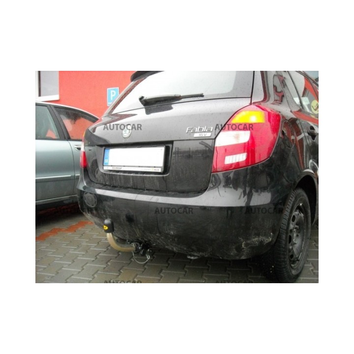 Cârlig de Remorcare, Auto-Hak, Sistem Demontabil Automat, Škoda Fabia 5 Uși 2010 - 2014 - EDK.ro
