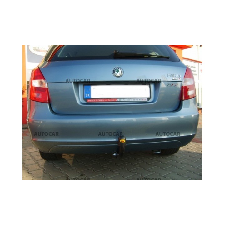 Cârlig de Remorcare, Auto-Hak, Sistem Semi-Demontabil, Škoda Fabia 2010 - 2014 - EDK.ro