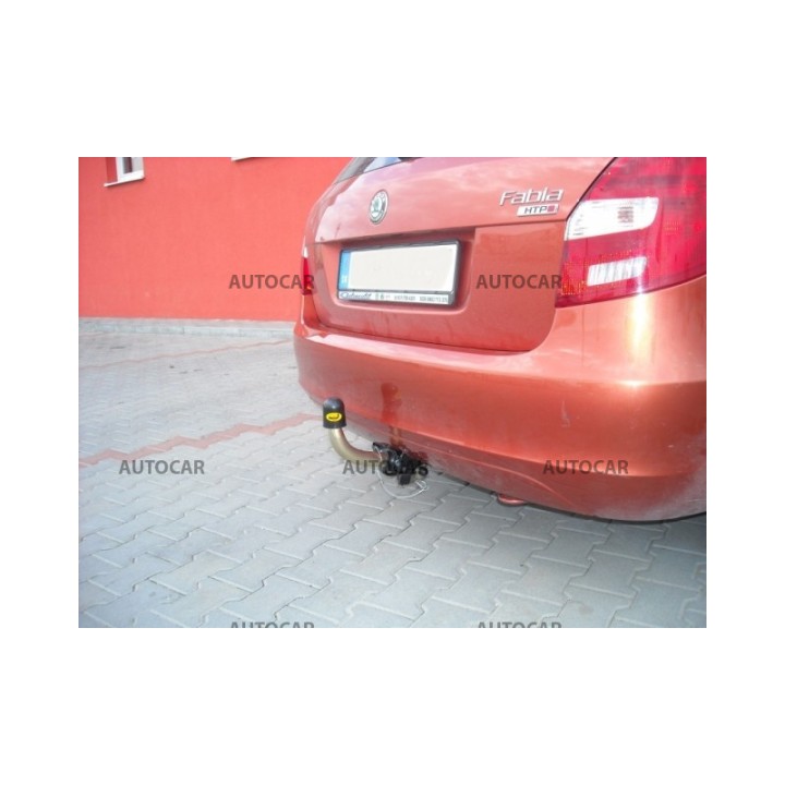 Towbar, Auto-Hak, Automatic Detachable System, Škoda Fabia 2010 - 2014 - EDK.ro