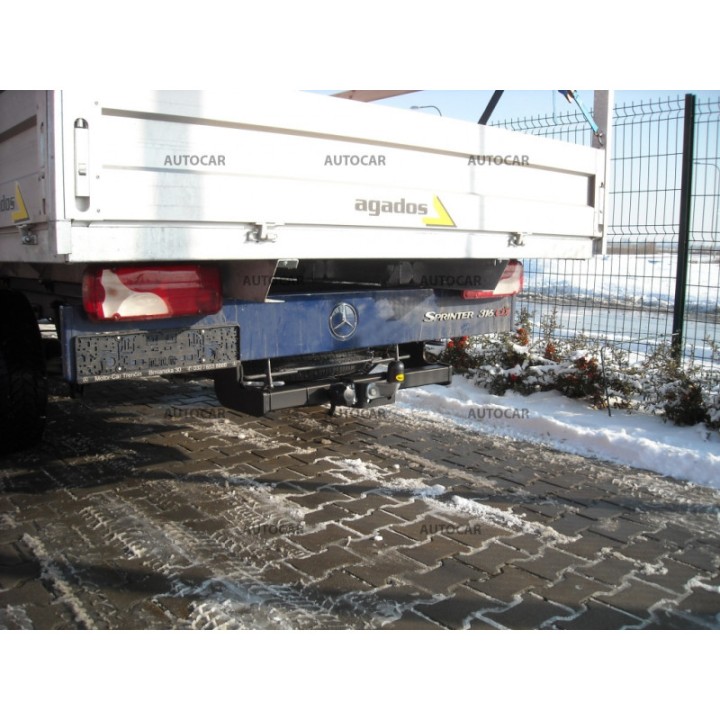 Semi-Detachable Bolted Towbar, Auto-Hak Flatbed Single Mount Wheelbase m, Mercedes-Benz Sprinter 2006 - Present - EDK.ro