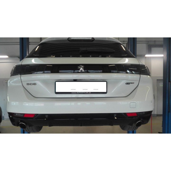 Vertical Detachable Towbar with Key, ORIS / Bosal SW, Peugeot 508 2018 - Present - EDK.ro