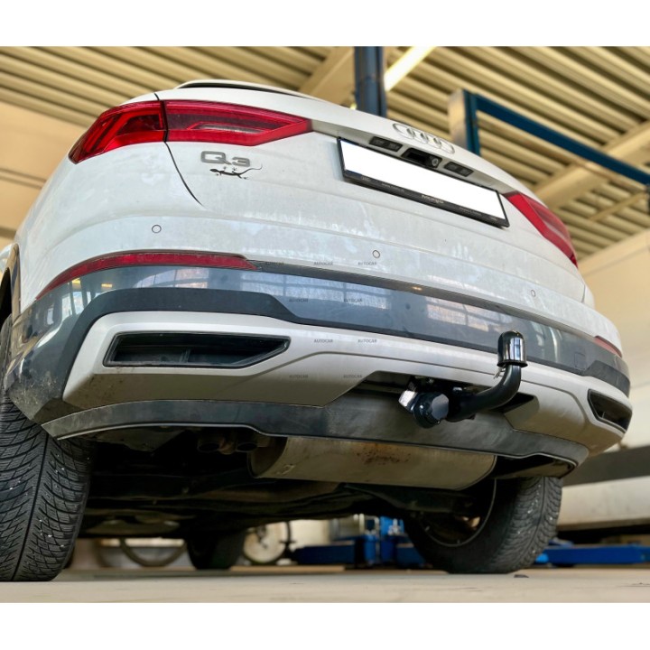Towbar, Auto-Hak, Vertical Detachable System, Audi Q3 2018 - Present - EDK.ro