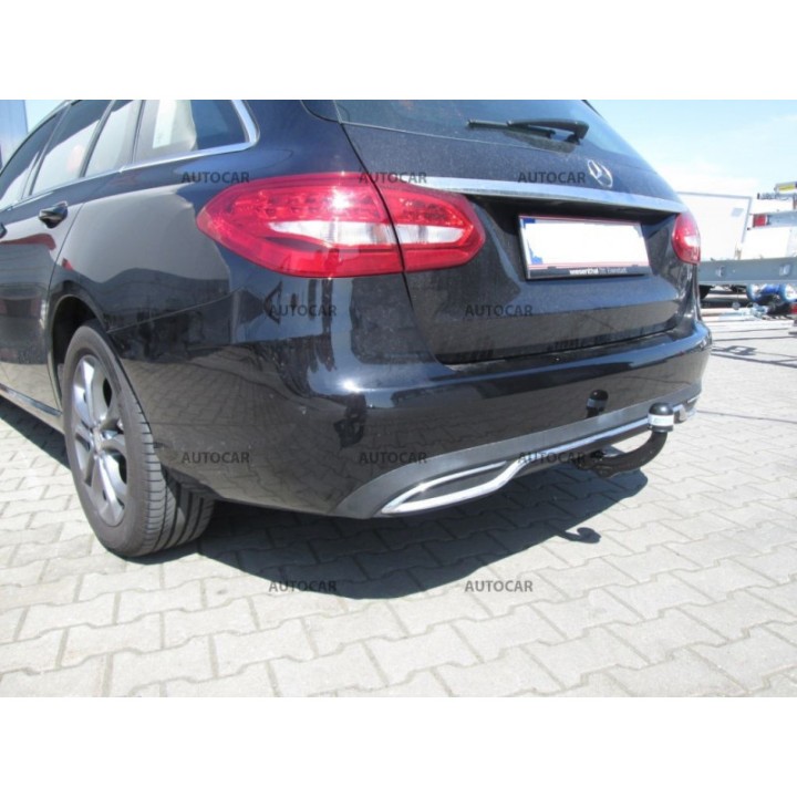 Cârlig de Remorcare Detașabil Vertical cu Cheie, ORIS / Bosal C A205/C205/W205/S205, Mercedes-Benz C-Class 2018 - 2023 - EDK.ro