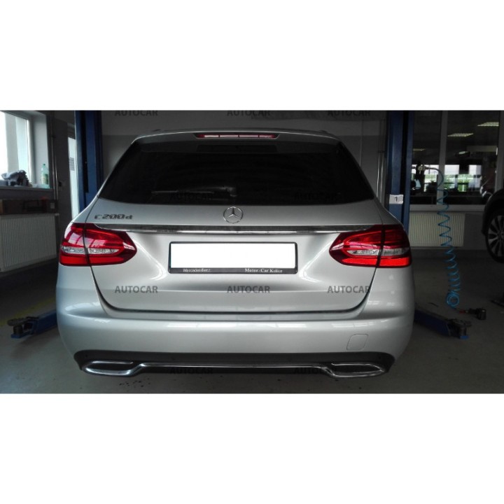 Cârlig de Remorcare Detașabil Vertical cu Cheie, ORIS / Bosal C A205/C205/W205/S205, Mercedes-Benz C-Class 2018 - 2023 - EDK.ro
