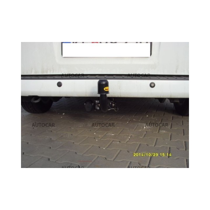 Towbar, Auto-Hak, Automatic Detachable System, Ford Tourneo Custom / Transit 2016 - 2023 - EDK.ro
