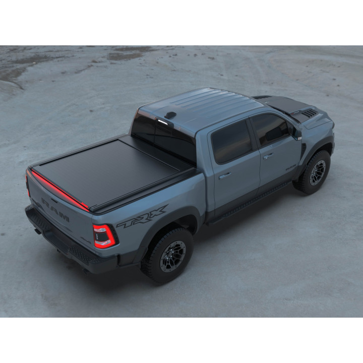 Spring Assisted Roll Top Tonneau Bed Cover, Tessera 4x4 Roll+, Dodge RAM 1500 Bed Length 6.4 Feet 2002 - 2008 - EDK.ro