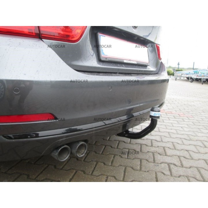 Cârlig de Remorcare Detașabil Vertical cu Cheie, ORIS / Bosal 3 F30/F31, BMW Seria 3 2014 - 2019 - EDK.ro