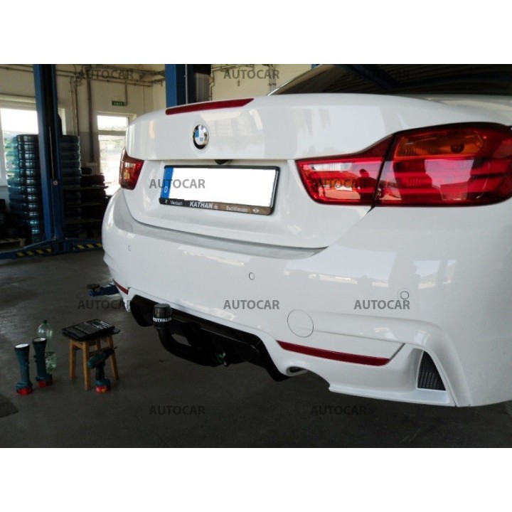 Vertical Detachable Towbar with Key, Westfalia Automotive 4 F32/F33/F36, BMW Seria 4 2014 - 2020 - EDK.ro