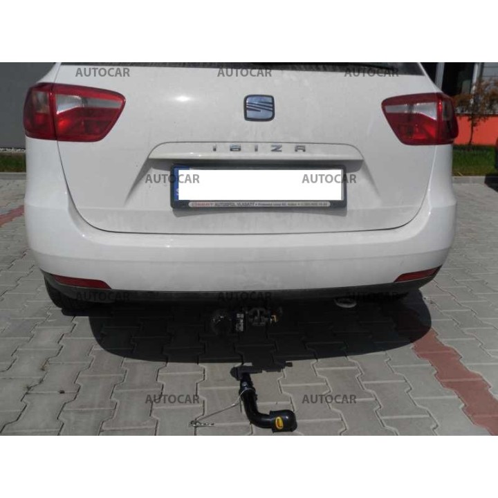 Cârlig de Remorcare, Auto-Hak, Sistem Demontabil Automat, Seat Ibiza 2015 - 2017 - EDK.ro