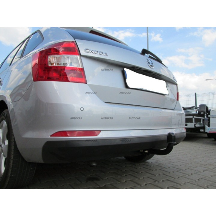 Cârlig de Remorcare, Auto-Hak, Sistem Semi-Demontabil, Škoda Rapid 2015 - Prezent - EDK.ro
