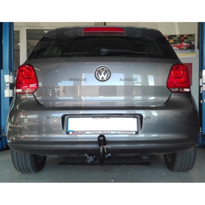 Towbar, Auto-Hak, Vertical Detachable System, Volkswagen Polo 2014 - 2017 - EDK.ro