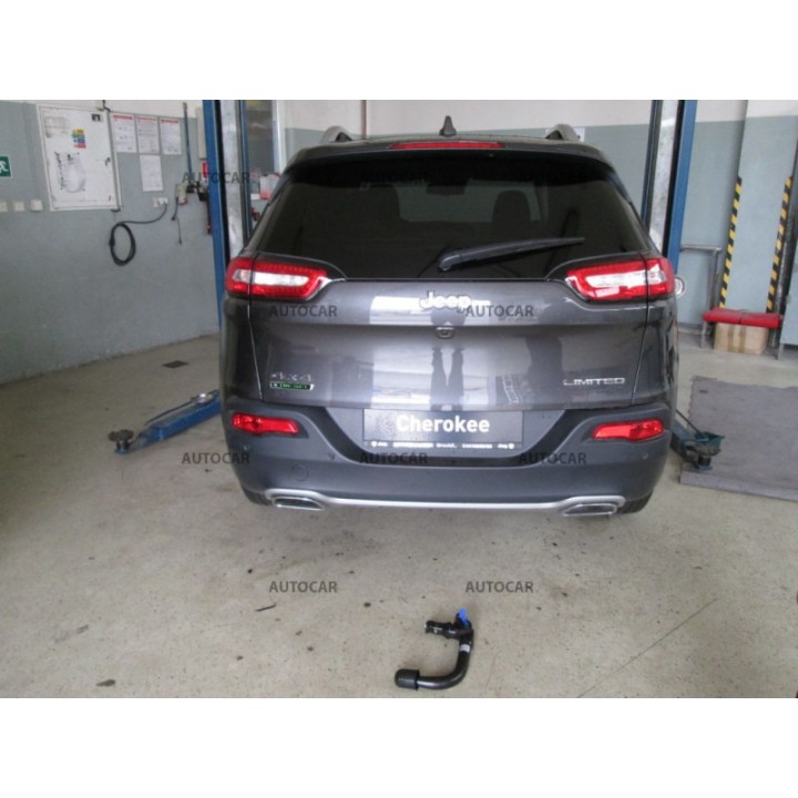 Cârlig de Remorcare, Auto-Hak, Sistem Demontabil Vertical, Jeep Cherokee 2018 - Prezent - EDK.ro