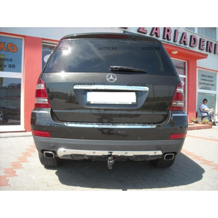Vertical Detachable Towbar with Key, Westfalia Automotive GLS X166, Mercedes-Benz GL 2016 - 2019 - EDK.ro