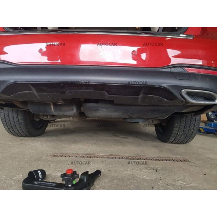 Vertical Detachable Towbar with Key, Westfalia Automotive GLS X166, Mercedes-Benz GL 2016 - 2019 - EDK.ro
